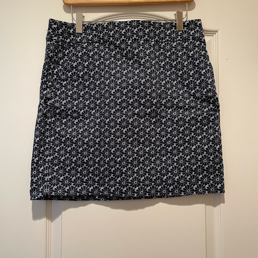Tommy Hilfiger Skirt Blue Flower Print